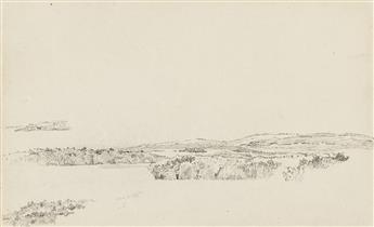 WILLIAM TROST RICHARDS Coastal Landscape Study.